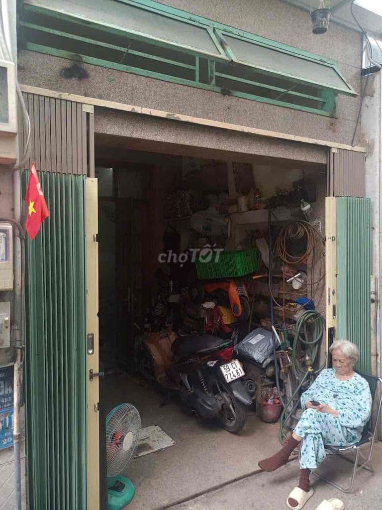 nhà đầu hẻm 549 lê văn thọ. 3 tầng cứng cáp. - Ảnh 2