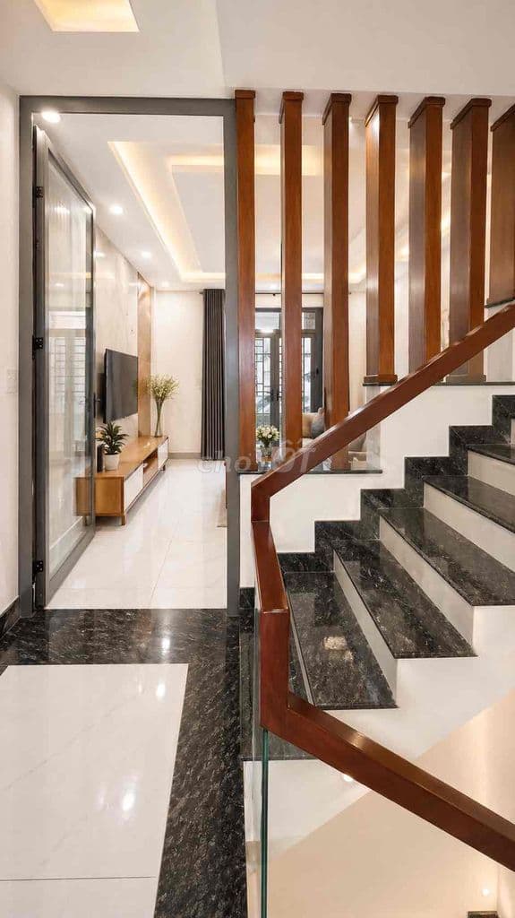 5 Tầng-4x14-Đường Nhựa 6M Thông-Vị trí Kinh doanh-Ngã Tư Bốn Xã-6ty X - Ảnh 3