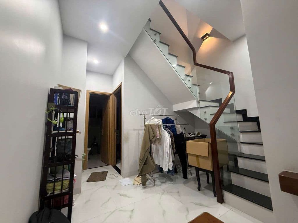 BÁN NHÀ 3 TẦNG ĐƯỜNG MAN THIỆN, HIỆP PHÚ Q9, HẺM XE HƠI, NGAY CHỢ ĐÊM - Ảnh 2
