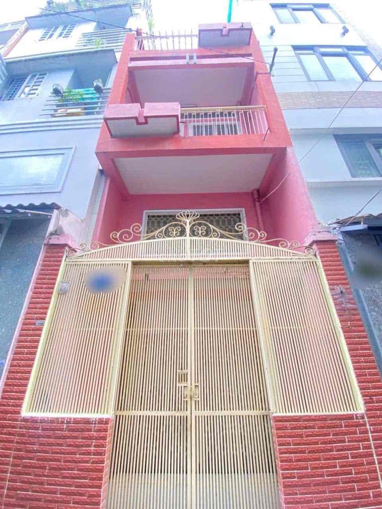 🗽hẻm 4m gần Nhi Đồng 4 tầng lý Thái Tổ
