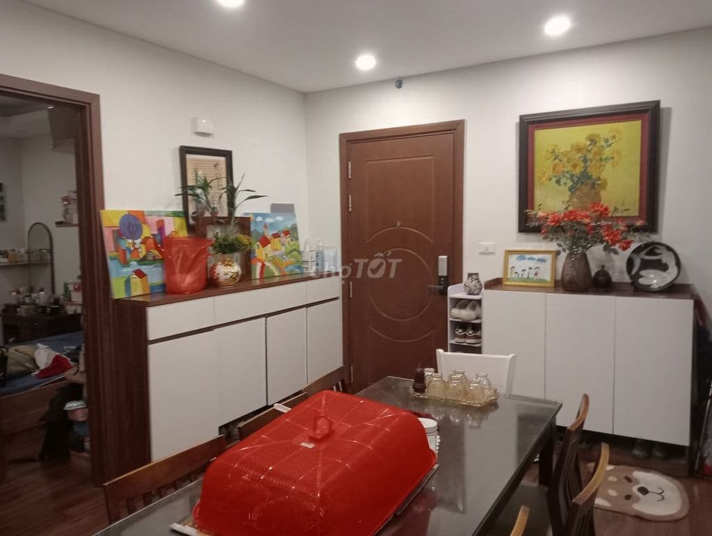 Bán căn hộ chung cư Thành Phố Giao Lưu, 55m2, full nội thất đẹp