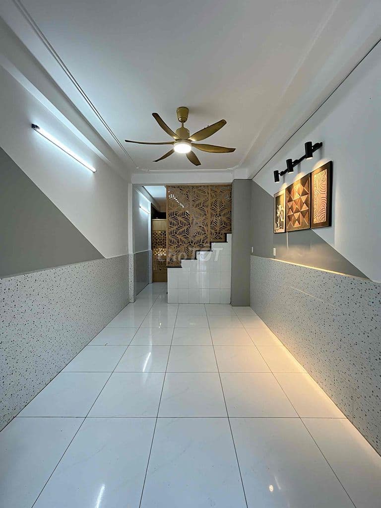 Nhà đúc DT:3.1x14 2tầng 2pn 30m ra Huỳnh Tấn Phát Tân Thuận Q7 giá:4.x - Ảnh 2