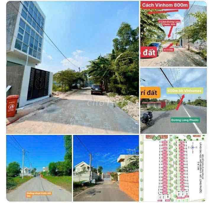 Hàng Thơm 1/ Long Phước Quận 9 chỉ 3 tỷ 190 Kế bên VinCom VinHomes