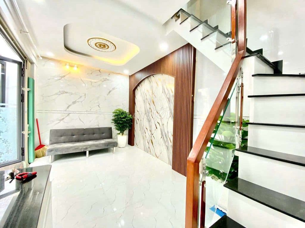 Hàng hiếm, Nhà nhỏ xinh 6x3,5m CN 19,2m2 Thới an 11 gần chợ - Ảnh 3