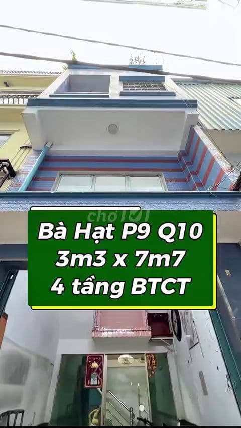Bán nhà Bà Hạt Q10 gần Nguyễn Tri Phương, chủ hạ chào 200tr chốt gấp