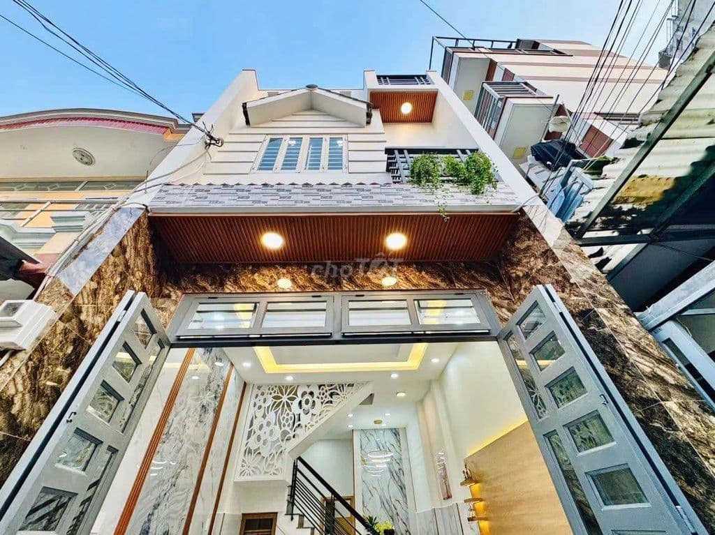 phạm văn chiêu 1trệt 1 lầu 4x12,5 nhà đẹp ở liền - Ảnh 2