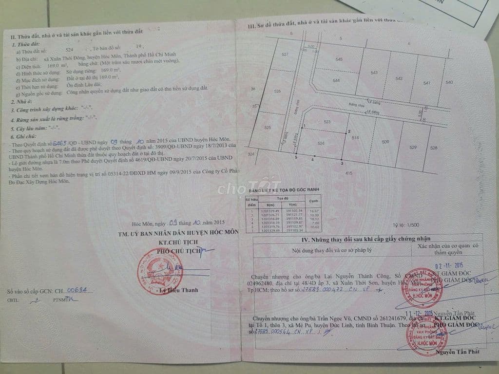 đất thổ cư 169m2 – KDC Minh Ân-Chính chủ cần chuyển hướng đầu tư