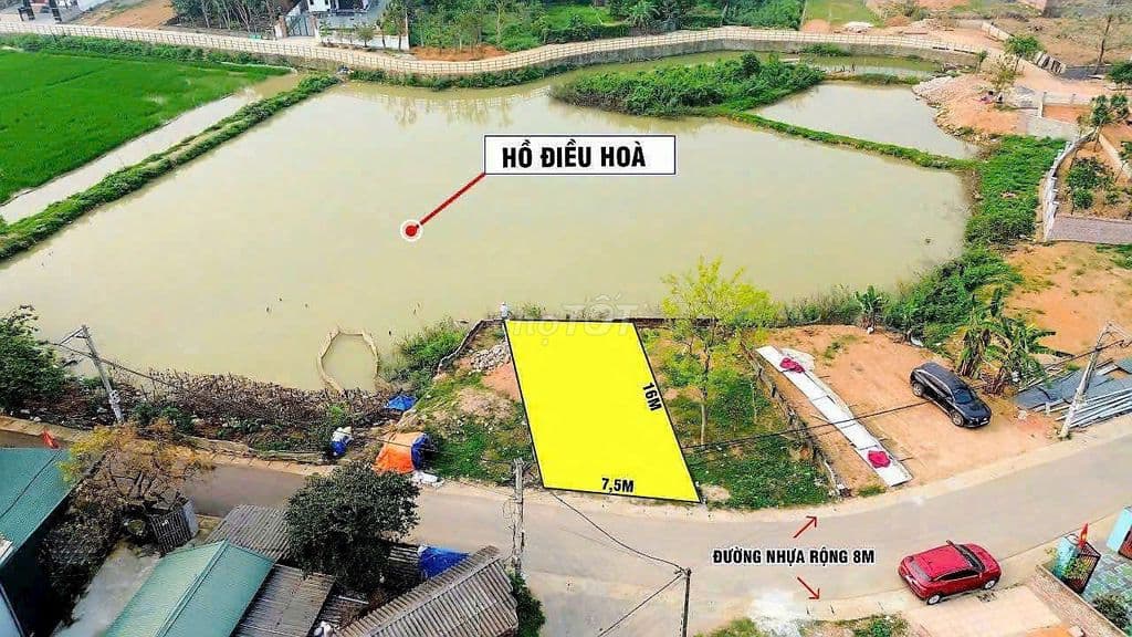 BÁN ĐẤT TRỤC CHÍNH PHÚ CÁT – VIEW HỒ CỰC HIẾM,GẦN CNC2 HÒA LẠC - Ảnh 2