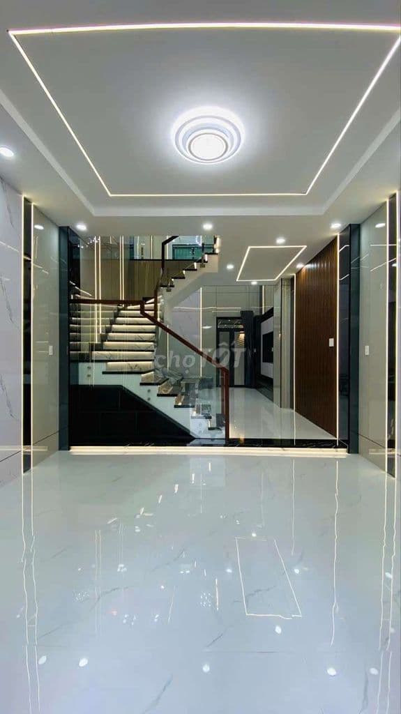 HƠN 5 TỶ,NHÀ 4 TẦNG TỈNH LỘ 10 BÌNH TÂN, DT 60M2,HẺM 8M,TẶNG NỘI THẤT - Ảnh 2