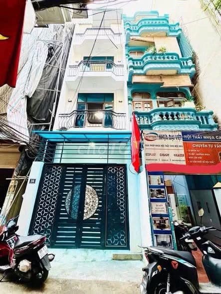 bán nhà mặt ngõ Lĩnh Nam - Hoàng Mai - Ô tô chạy qua nhà
