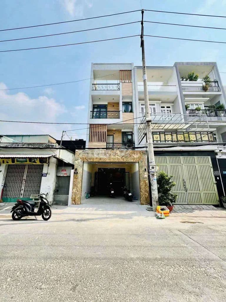 Giảm 600tr, Mặt tiền Thang máy 5x25m Nguyễn Thị Thơi Đường 12m Thông