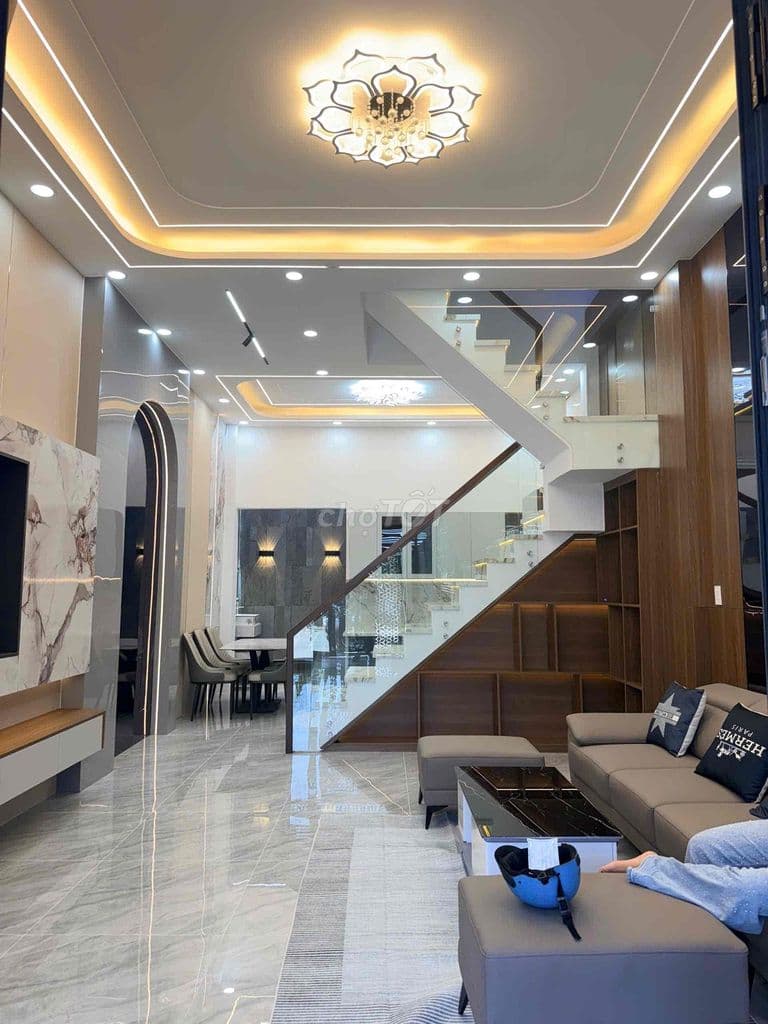 nhà mới xây đẹp tặng full nội thất - Ảnh 3