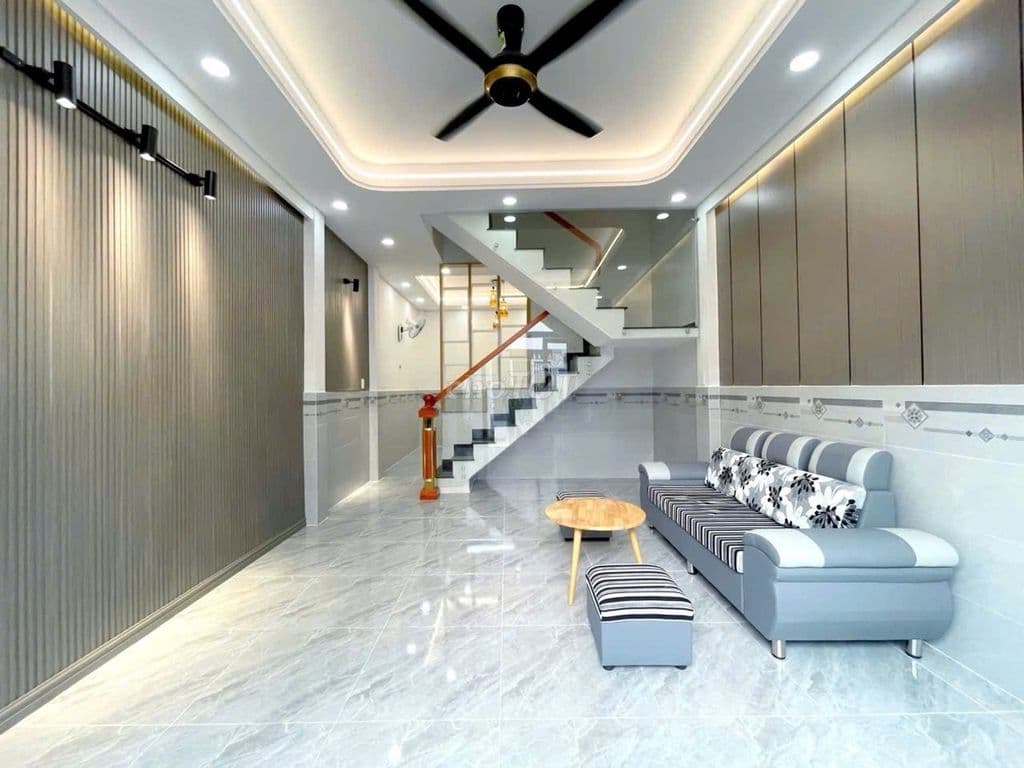 Nhà mới đẹp 4x10m 1 trệt 1 lầu Lê Văn Khương, Q12 chỉ 1,74 tỷ
