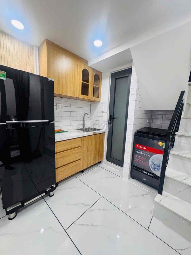 NHÀ MỚI Ở NGAY 2 LẦU 2 PN KHU LÊ QUANG ĐỊNH TẶG LUÔN NỘI THẤT-SỔ RIÊNG