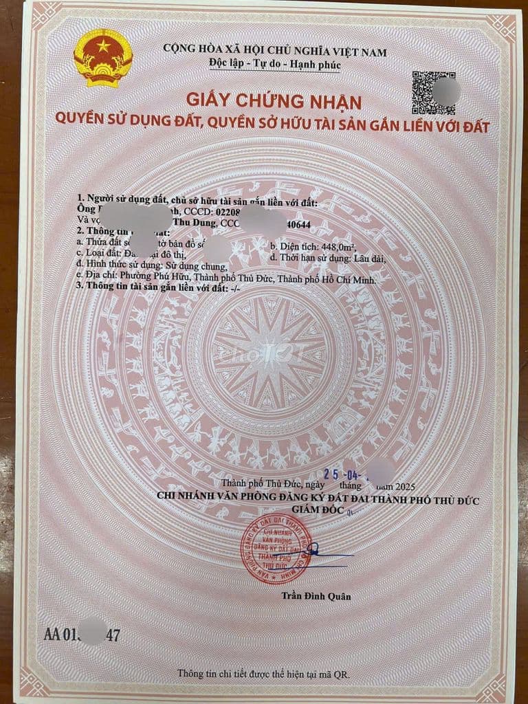 Bán Đất KDC Bách Khoa Phú Hữu (Q9 ) TP Thủ Đức - Ảnh 2