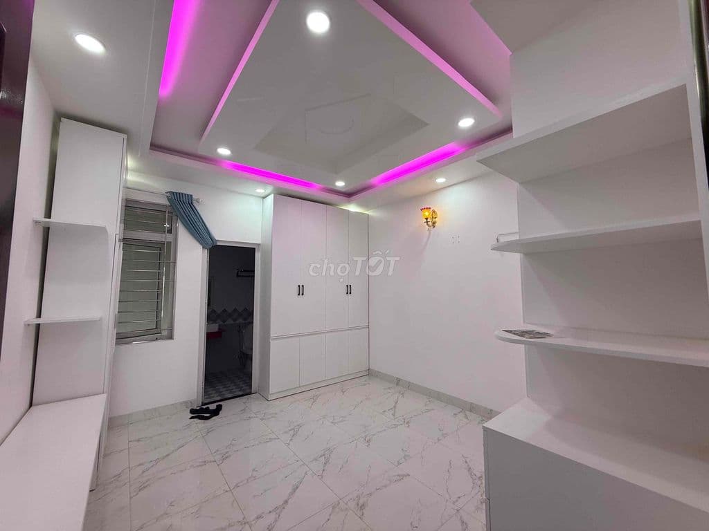 Bán Nhà Hẻm Xe Hơi Phường Tân Sơn Nhì 4x17.5M Đúc 4 Tầng Mới 100% - Ảnh 2