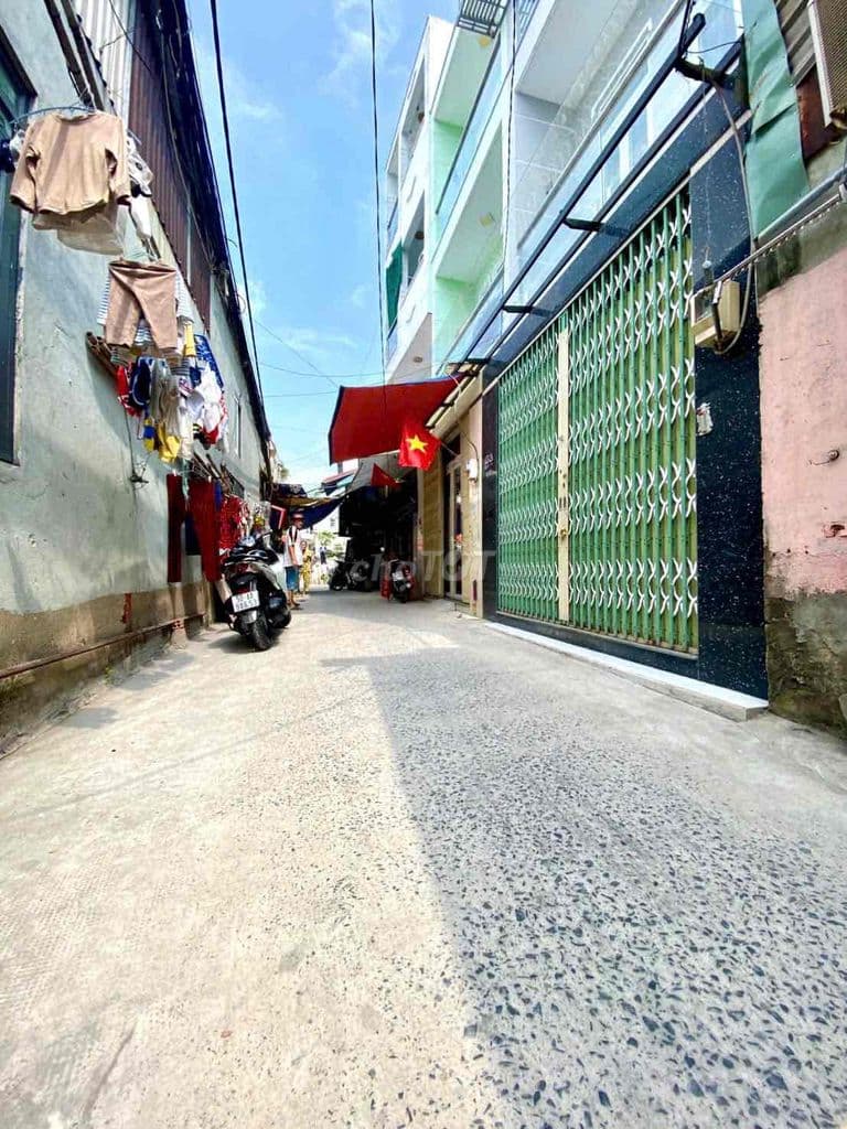 bán nhà 4m x 9m. hẻm 🚗 đường Phú định F16.Q8. - Ảnh 2