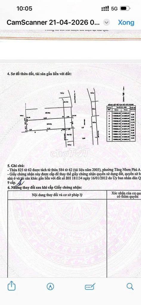 2 NỀN ĐẤT MT HẺM 7 ĐƯỜNG 182 - 6,2 TỶ/80M2 - Ảnh 3