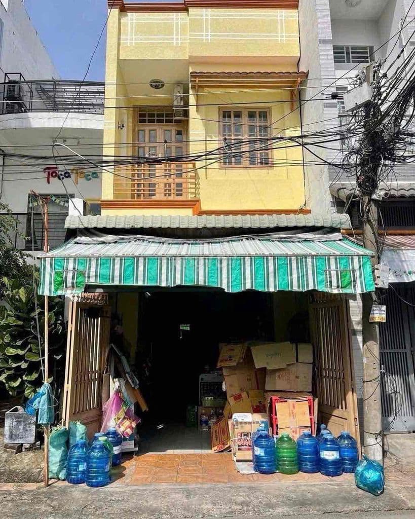 Bán căn mặt tiền hẻm Kinh Doanh 720 Triệu ngay Qlộ 50 Bình Chánh.