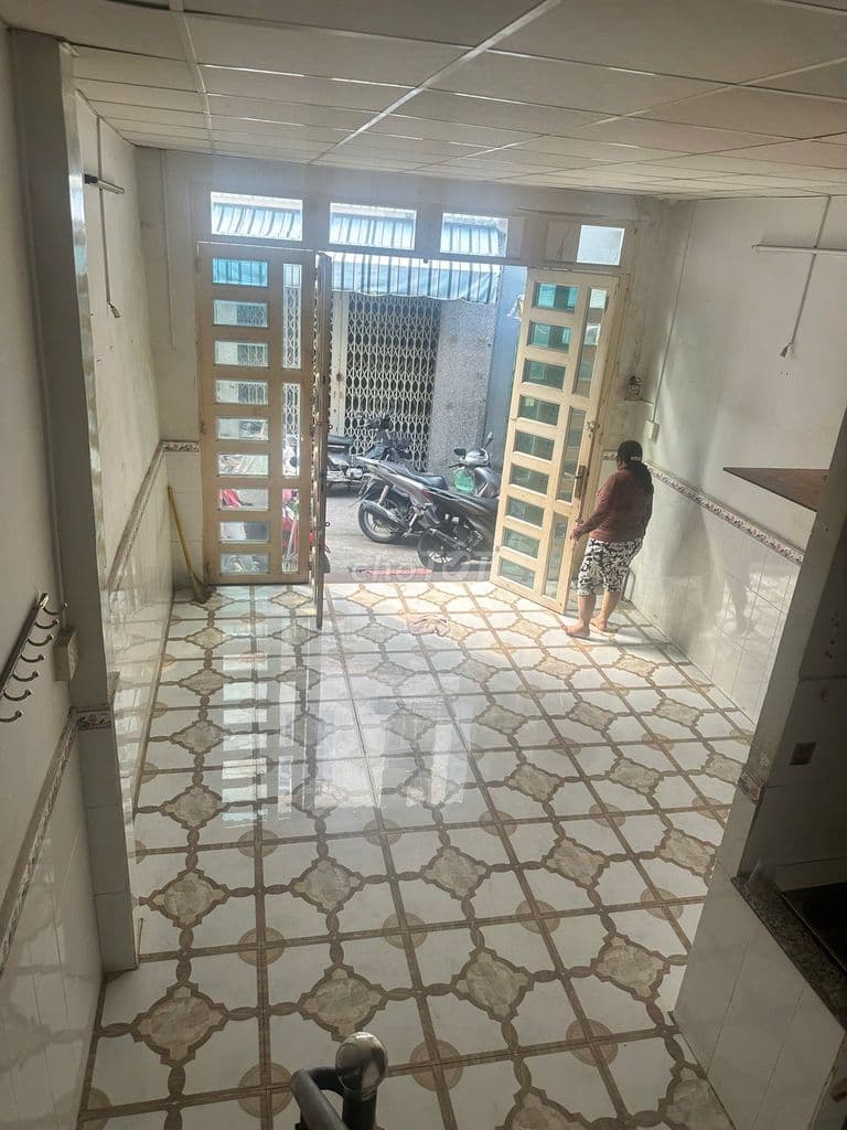 BÁN NHÀ HẺM 4M (Ko XH) HẬU GIANG, P.11, Q6 3,08 TỶ