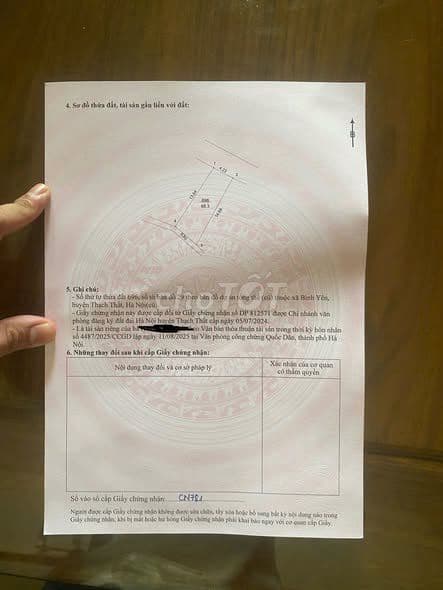 bán đất 68.3m Gò Vàng Sen Trì giá chưa đến 3tỷ