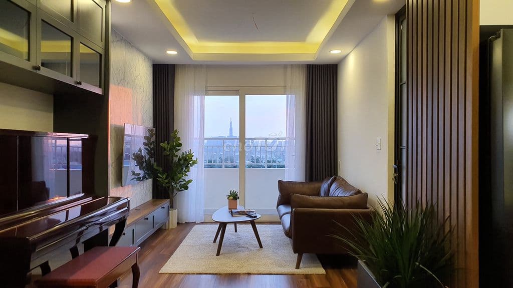 Căn hộ góc view sông Lavita Garden 2PN full nội thất cao cấp tầng đẹp - Ảnh 2