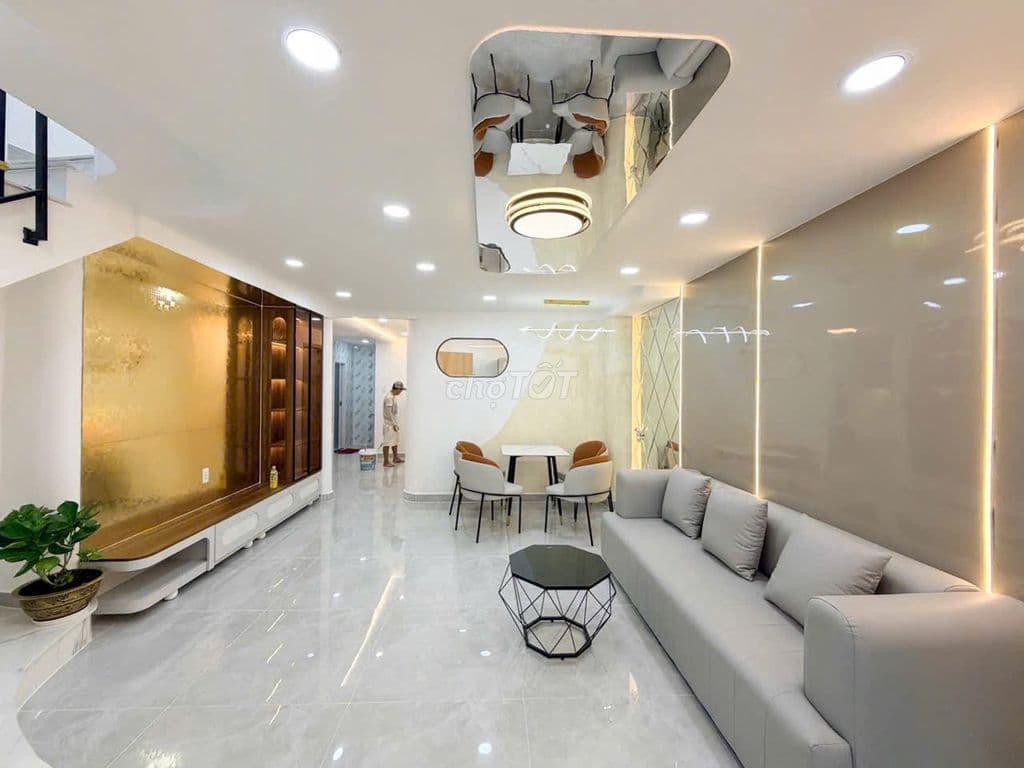 Bán nhà mới trệt lầu ngay cầu Văn Thánh - Ảnh 3