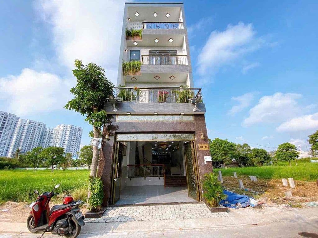 NHÀ PHỐ CÓ THANG MÁY - XÂY DỰNG MỚI KHU DÂN CƯ DÂN TRÍ HUỲNH TẤN PHÁT