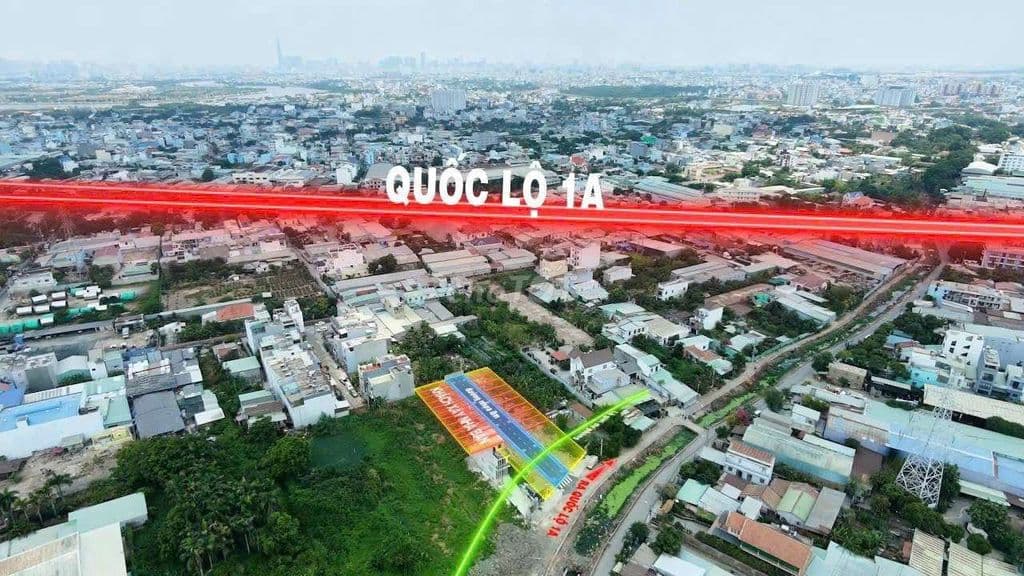 Đất khu phân lô Thạnh Lộc 14. Kết nối sân bay thuận tiện