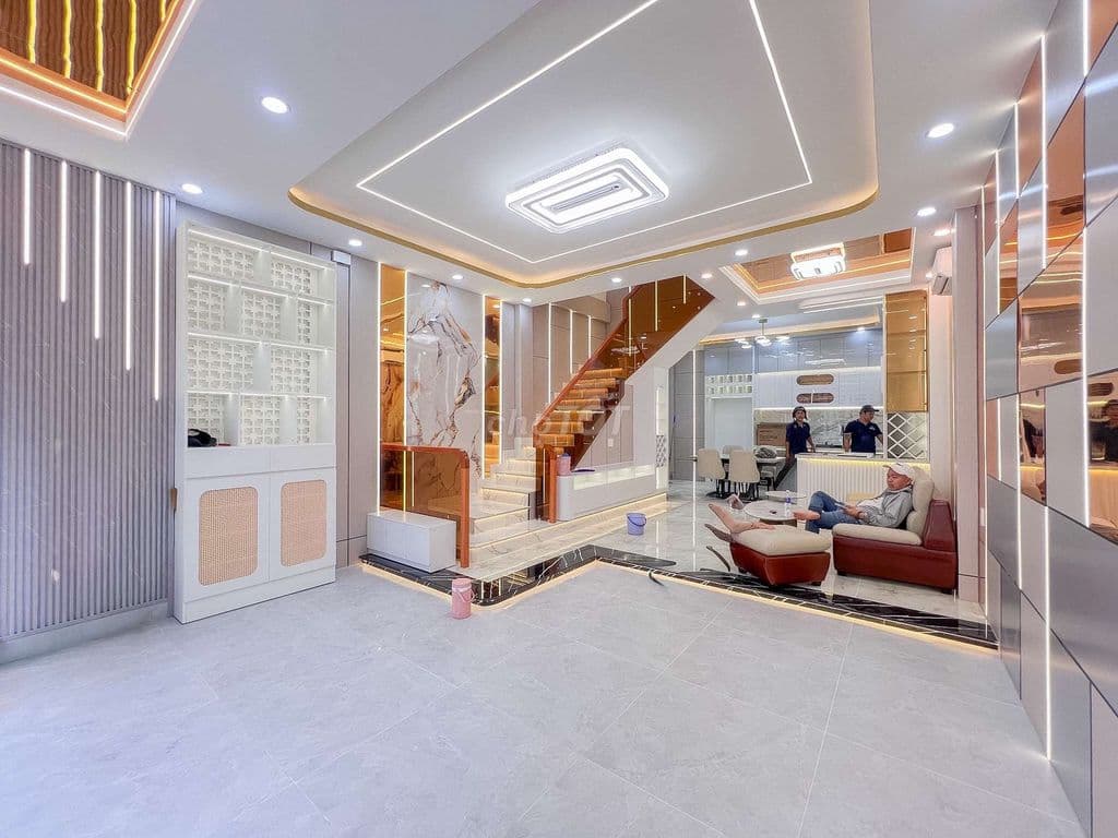 Nhà Phố Hiện Đại HXH Đường Gò Ô Môi - Cạnh PMH - Ảnh 3