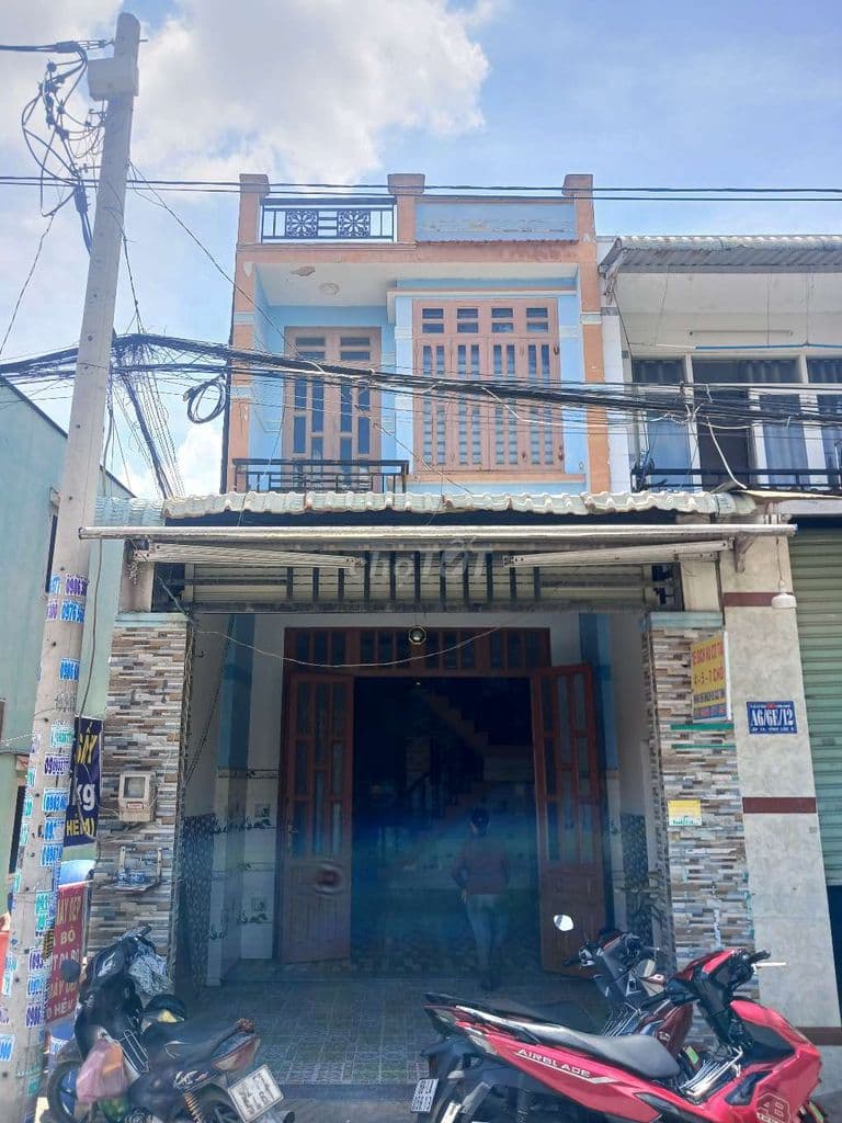 BÁN NHÀ MẶT TIỀN KINH DOANH BUÔN BÁN DT:4*16m lầu suốt 2pn,2w