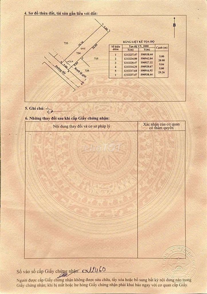Còn xót 1 lô đất thổ cư Tân Thạnh Đông 145m2 giá 2 tỷ còn bớt lộc - Ảnh 3