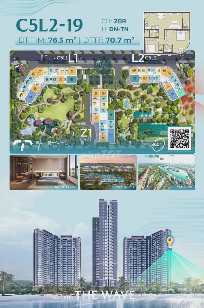 2PN 65,8m² – Chỉ 1,08 TỶ Nhận Nhà, Ân Hạn Gốc & Lãi Đến 05/2029