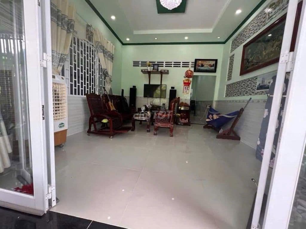 Bán nhà C4 ấp chợ Tân Phú Trung dt 128,3m2 Sổ hồng riêng giá 980 triệu - Ảnh 2