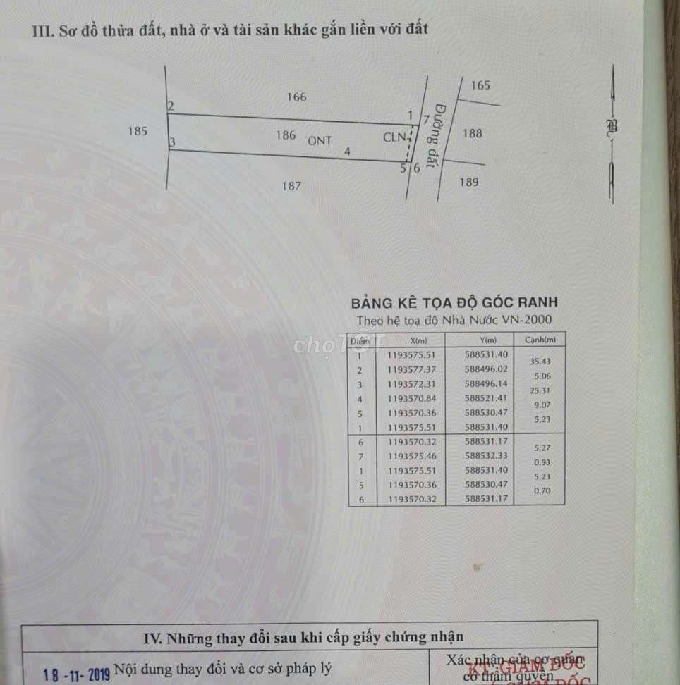 Đất 184m2(5×36) cổng đình Ấp 2 Vĩnh Lộc B - Ảnh 2