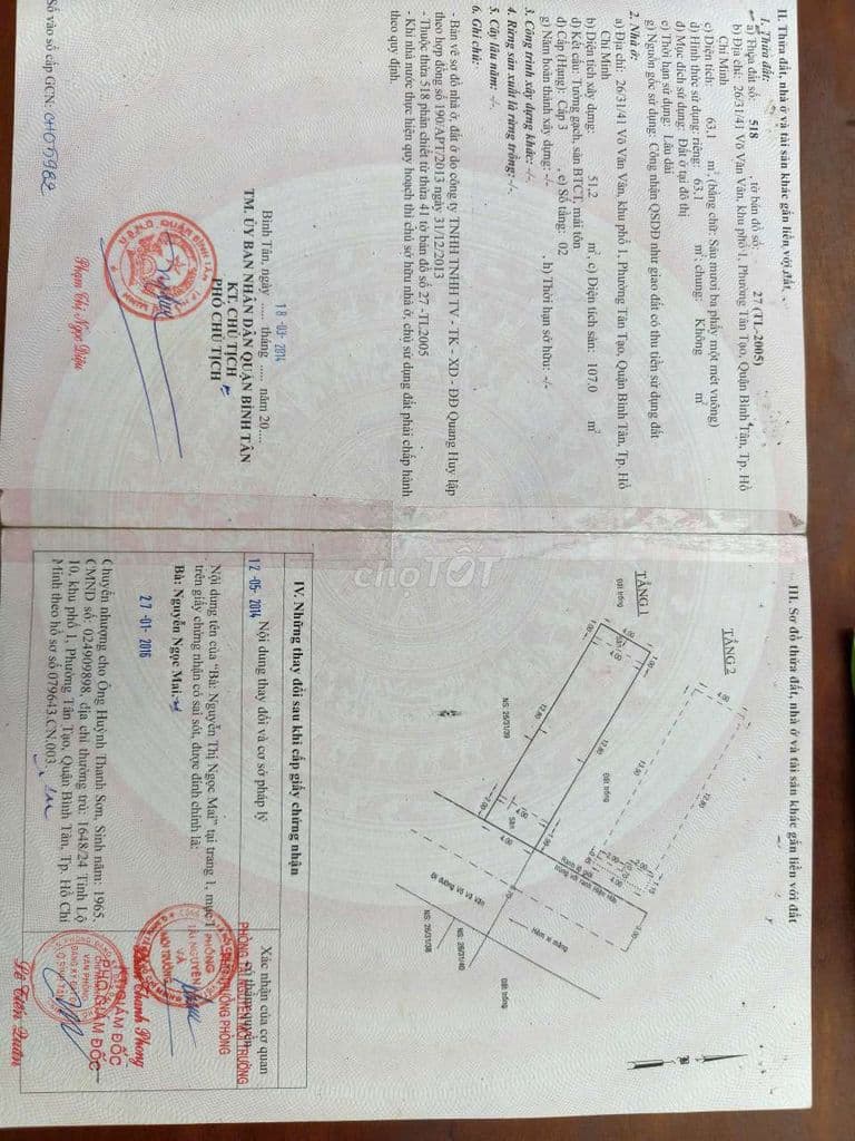 nhà 26/31/41 Võ Văn Vân tân tạo, tphcm 4x16 trệt lầu đúc nhà mới