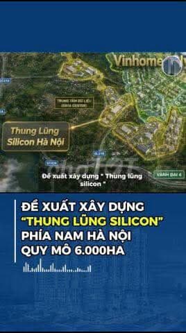 ĐÓN SÓNG DỰ ÁN KHU CÔNG NGHỆ CAO(THUNG LŨNG SILICON)6000HA
