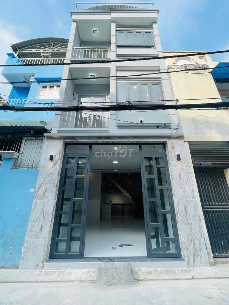 BÁN NHÀ HẺM XE HƠI VƯỜN LÀI 3 TẦNG 3 PN 30M2 GIÁ CHỈ NHỈNH 5 TỶ TL
