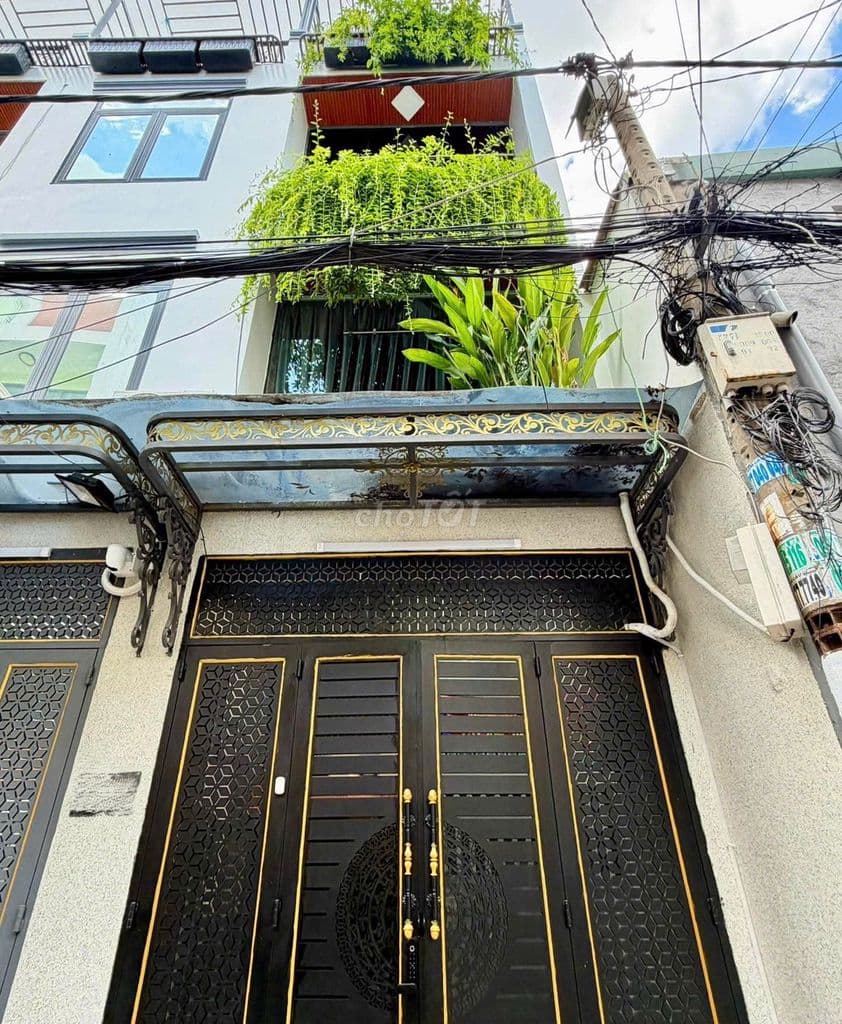 Nhà 4 tầng full nội thất, hẻm ô tô thông, Dương Văn Dương gần Aeon.