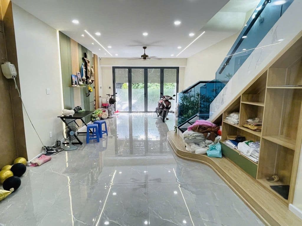 NHÀ ĐẸP PHAN VĂN TRỊ HẺM THÔNG XE HƠI TỚI NHÀ 60M CHỈ 4T NHỈNH - Ảnh 3