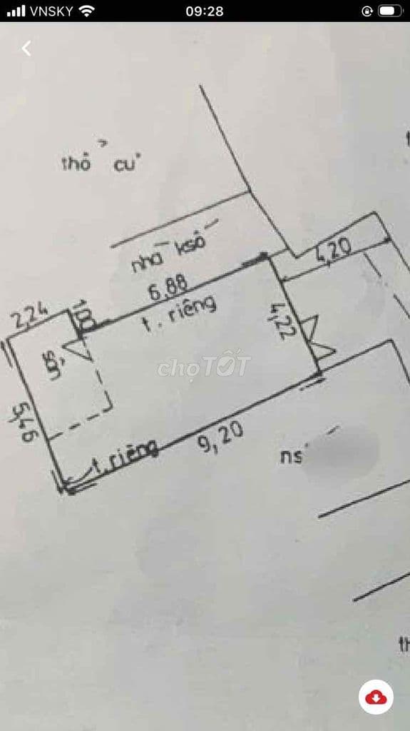 45M2 NGANG HƠN 4M CHỈ 3.4 TỶ - NỞ NẬU - HC ĐỦ - PHẠM VĂN ĐỒNG - Ảnh 3