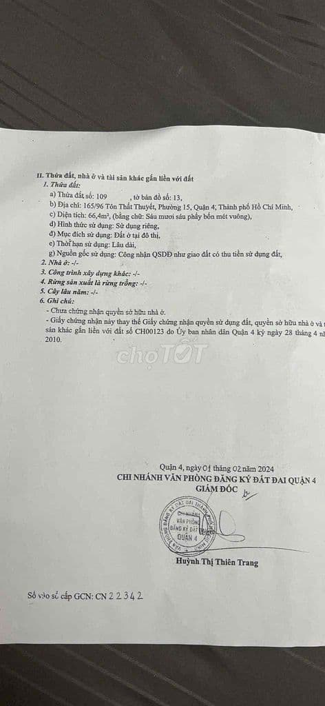 CẦN BÁN GẤP !!!