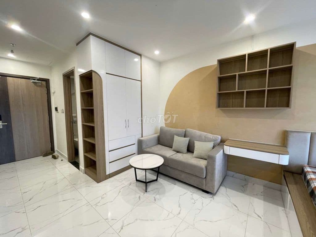 Studio Full NT đẹp, tầng cao hướng mát khu GH2, trung tâm Vinhomes - Ảnh 2