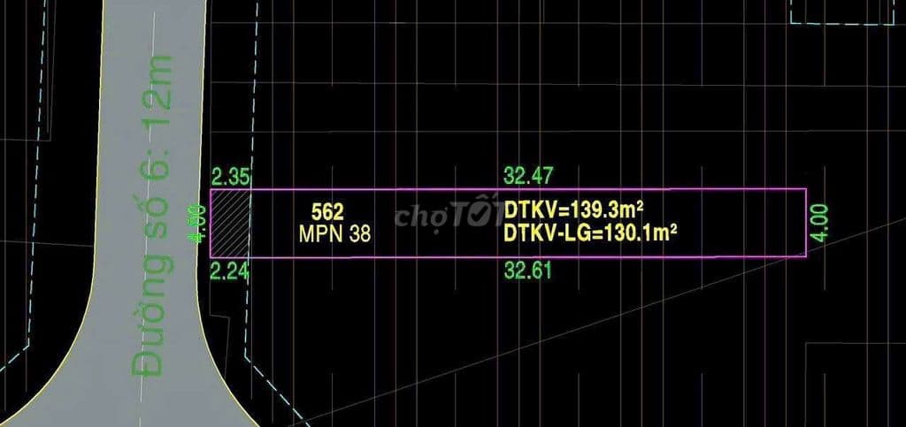 MUA MUA ĐẤT TẶNG NHÀ 4X35M - ĐƯỜNG 8M - 8 TỶ 750TR TL