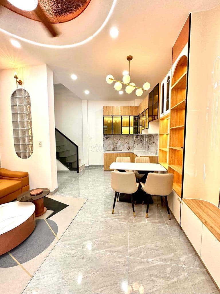 🏠 Nhà Quận 3 khu thời trang Lê Văn Sỹ, 4 tầng 4 phòng ngủ, đầy đủ nội - Ảnh 3