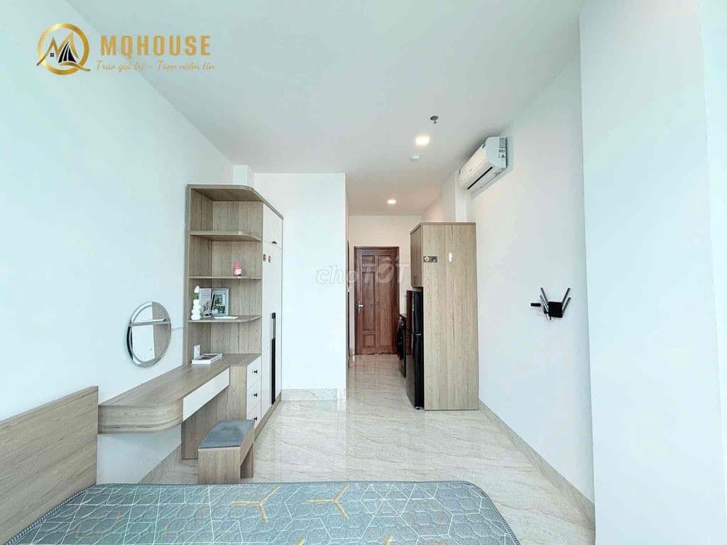 Căn hộ Studio, cửa sổ Full nội thất tại Cô Giang Q1 gần Bùi Viện