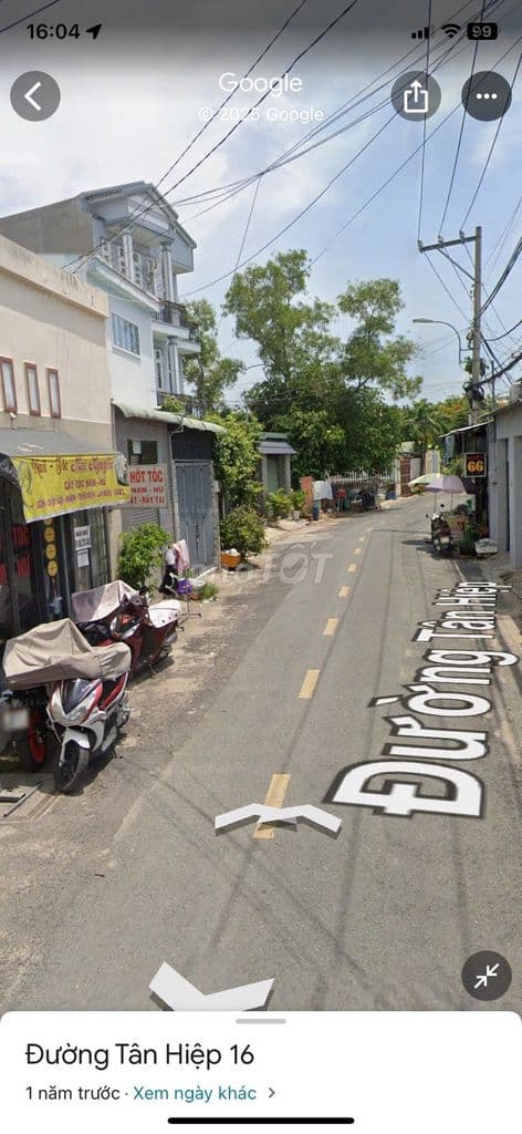 Đất 135m2 full thổ cư - gần chợ Hóc Môn hẻm 5m xe tải - Ảnh 3