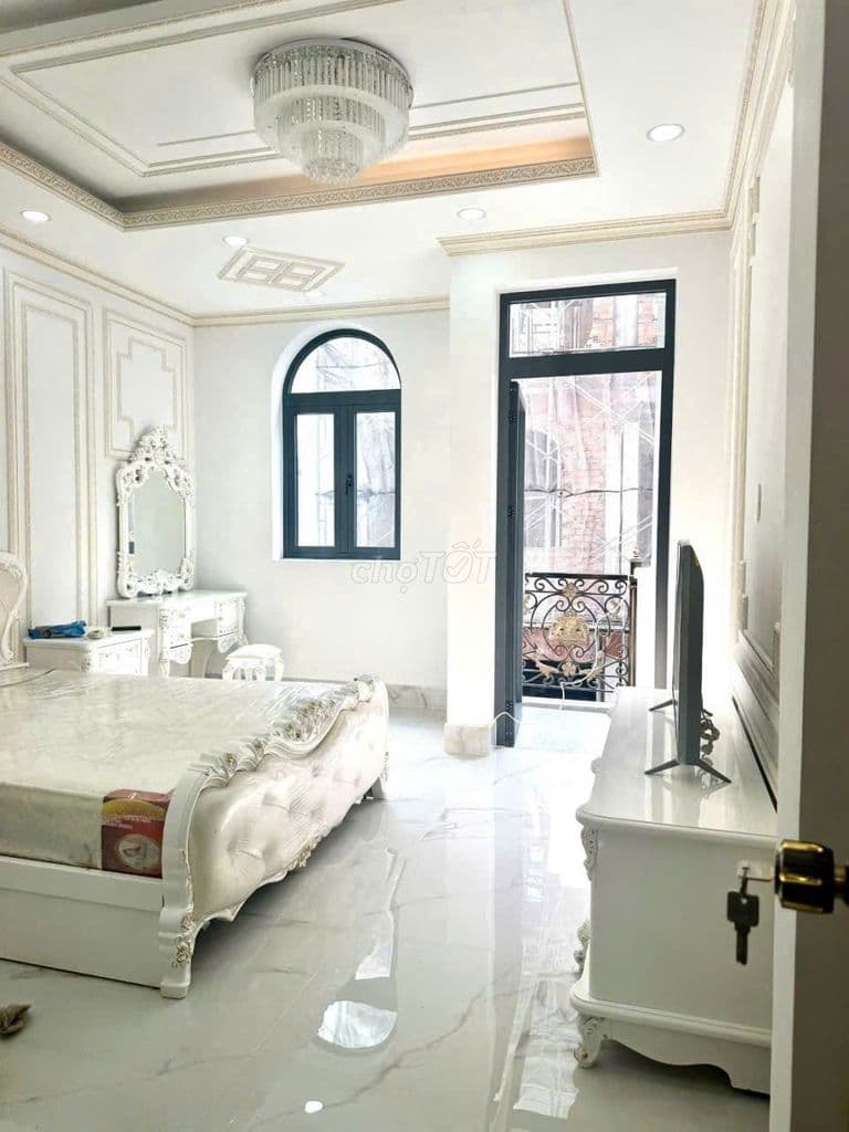 bán nhà mới xây hẻm xe tải - Ảnh 3