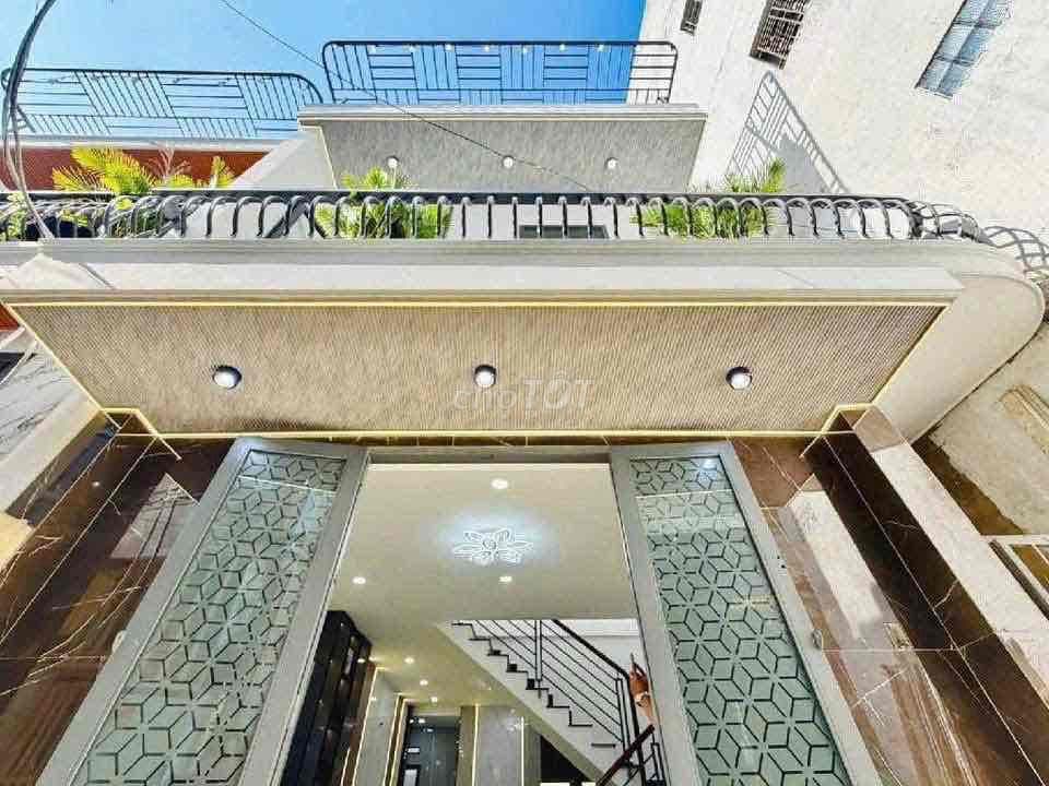 🆘Bán nhà hẻm XE HƠI Phường 14-Dt 5,2x12m-Đúc 2 Tầng-3 Phòng Ngủ