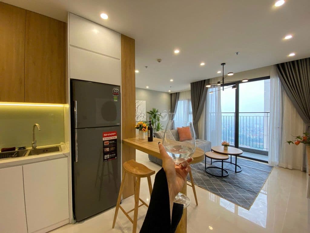 Bán căn hộ 2PN+1 64m căn góc 4.7 tỷ kđt Vinhomes Smart City - Ảnh 2